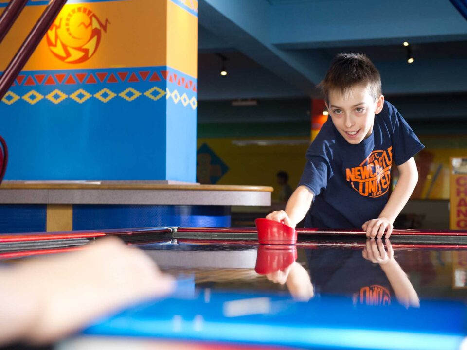 Aztec Games, Torquay, Air Hockey