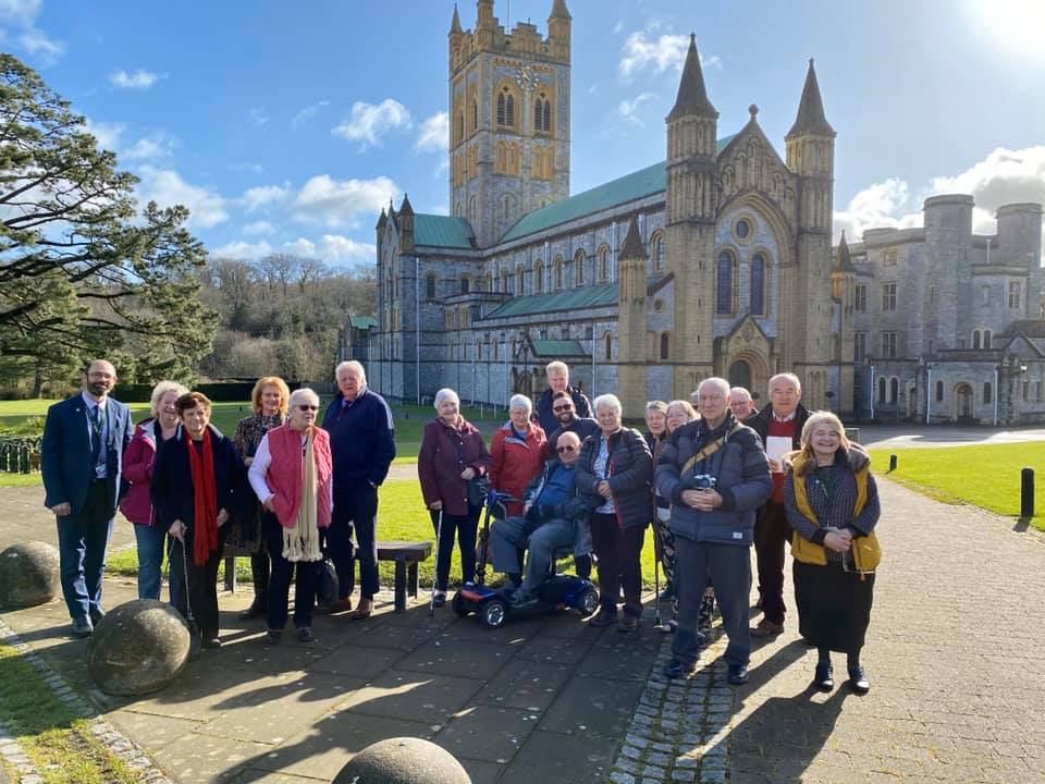 Group at Buckfast Abbey